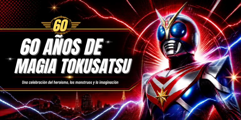 Banner 60 años Tokusatsu